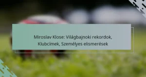 Miroslav Klose: Világbajnoki rekordok, Klubcímek, Személyes elismerések